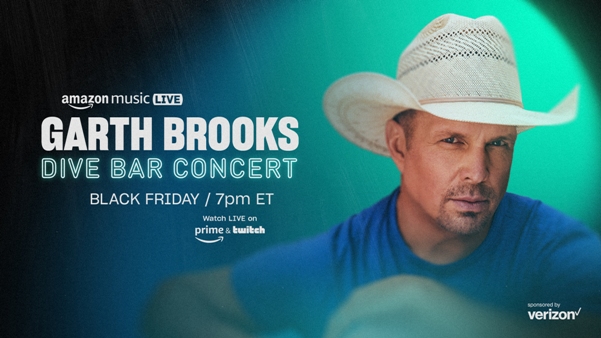 Amazon Music Live Garth Brooks